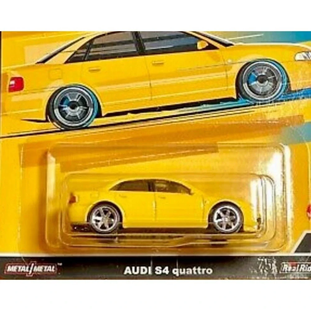 Hot Wheels Audi S4 quattro HW Premium Deutschland Design 2/5 Car Culture‎ Yellow